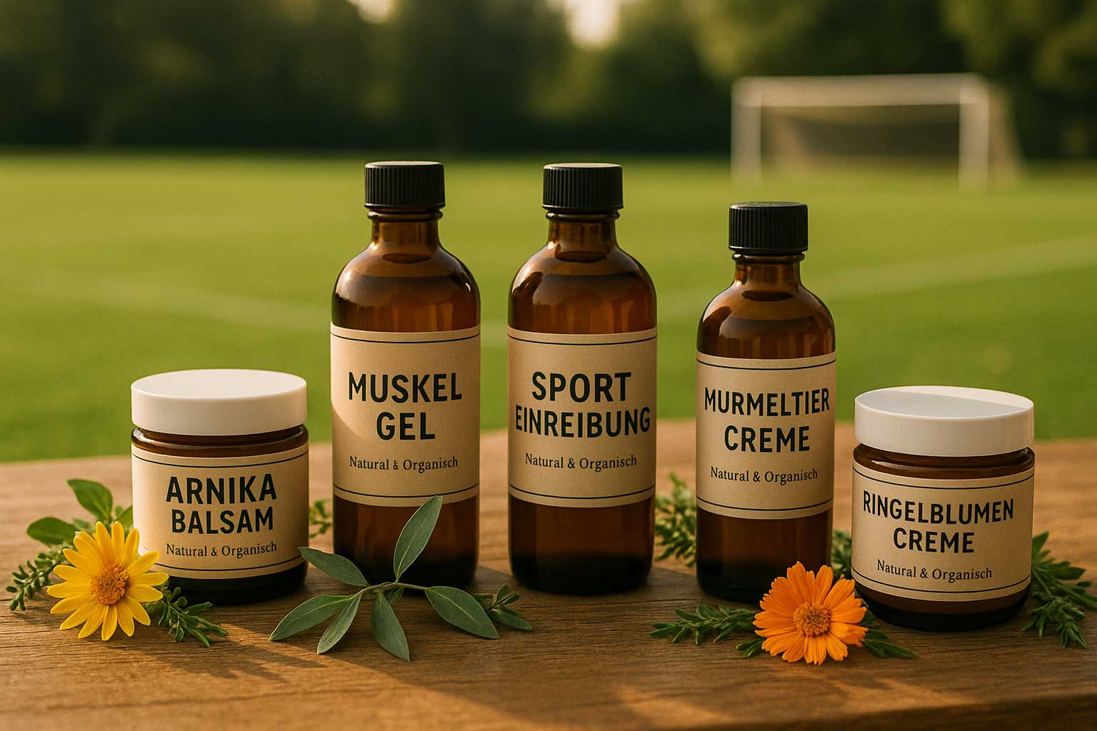Natürliche Salben & Muskelpflege