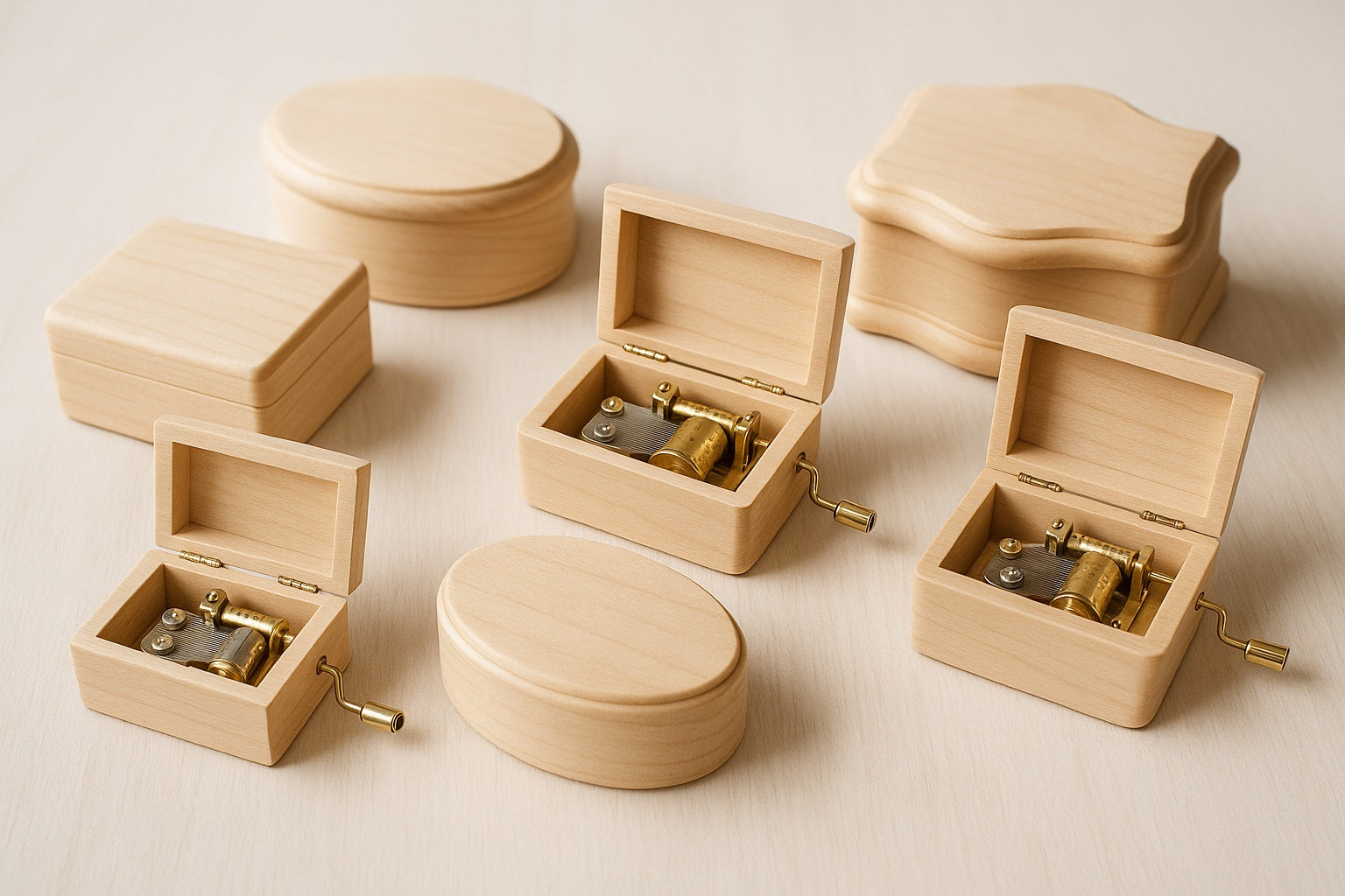 Klangwürfel aus Holz