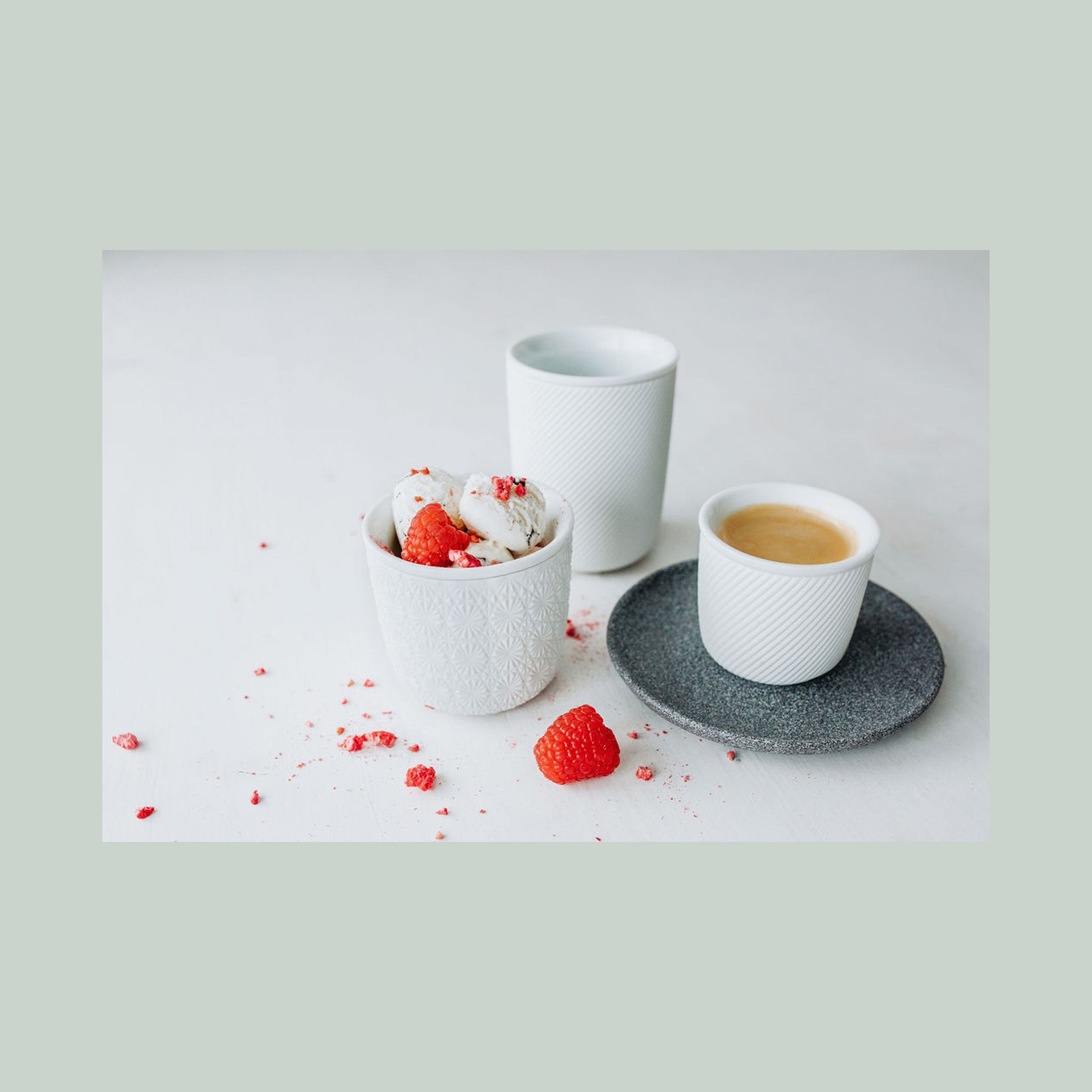 G. Benedikt Twist Raw Becher – Doppelwandig