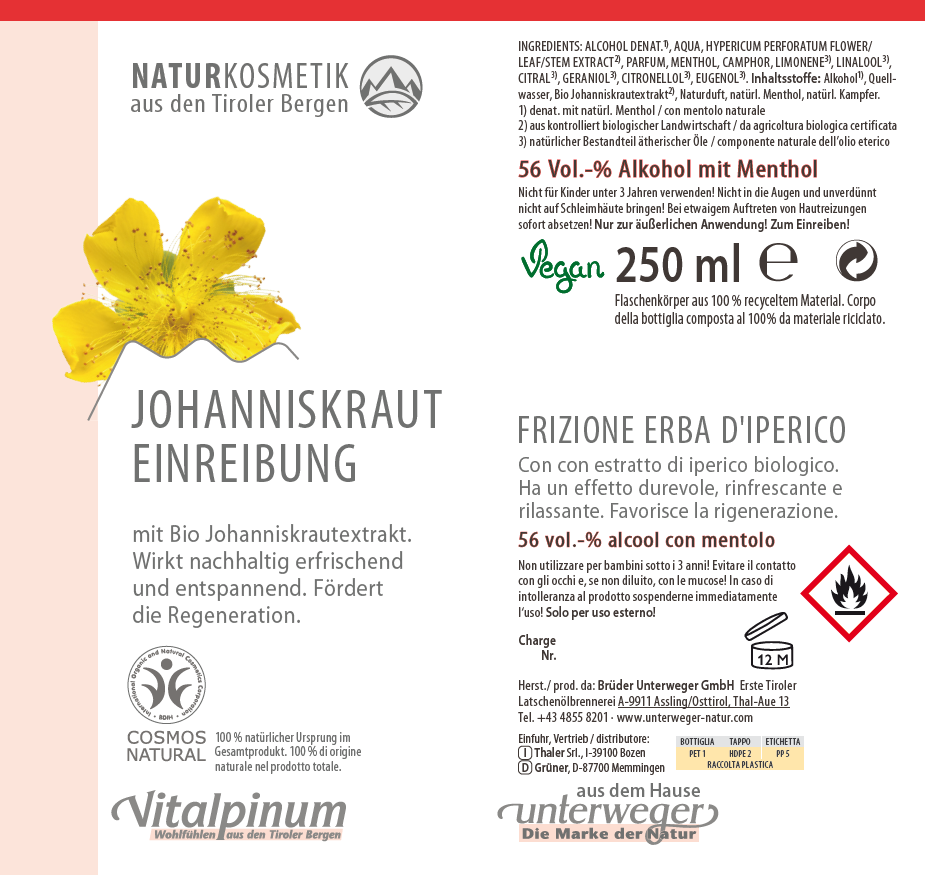 Pack of 6 - Swiss stone pine shower gel from Unterweger