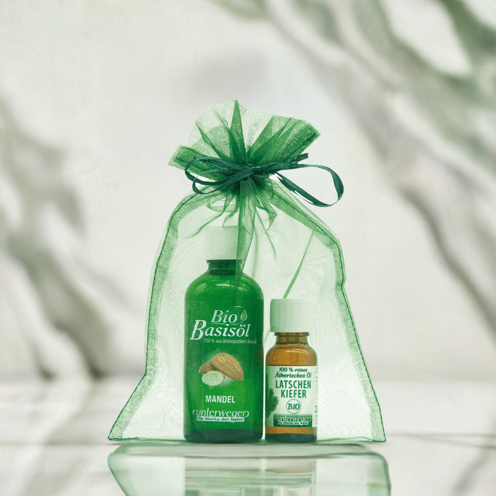 3x Skin Oil Set from Unterweger - Lavender, Orange & Mountain Pine