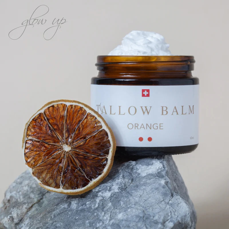 Tallow Pflege mit Orange – natürliche Hautpflege für frische und geschmeidige Haut