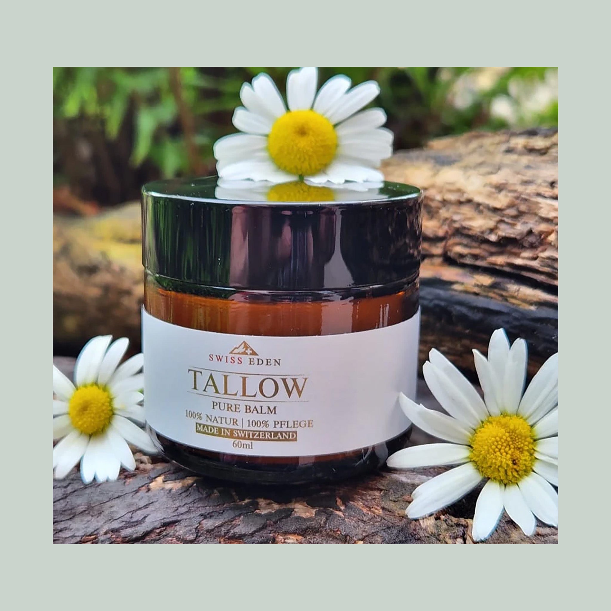 Tallow Balm Pure – Reine Naturkosmetik ohne Duftstoffe | Swiss Eden