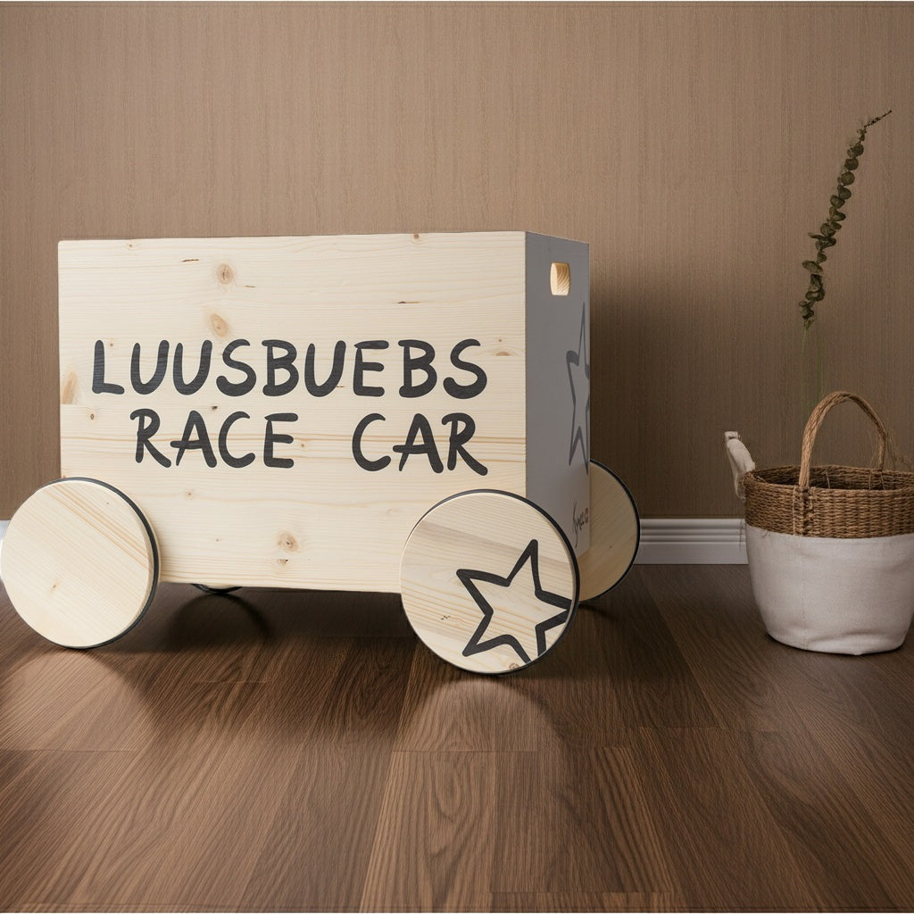 spielkiste aufbewahrung Kynee Spielzeugkiste Race Car – Spielzeug & Aufbewahrung für Kinder – Öko-Essentials