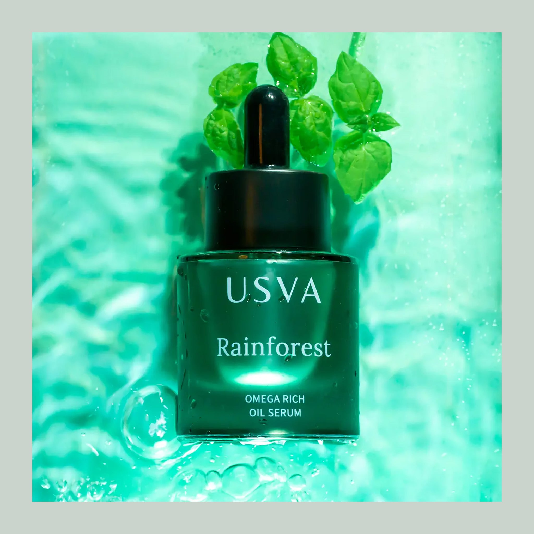 USVA Cosmetics - Rainforest Omega Rich Oil Serum – Nährendes Gesichtsöl mit Omega 3–9