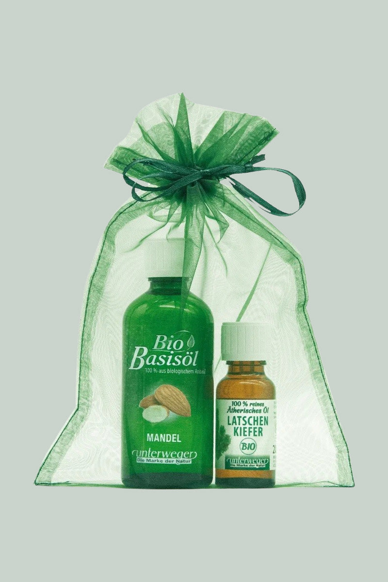 3x Skin Oil Set from Unterweger - Lavender, Orange & Mountain Pine