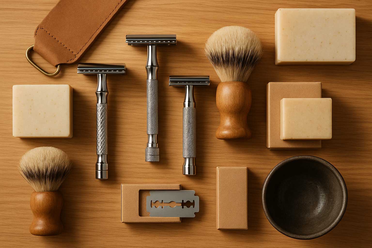 Rasierhobel & Rasiermesser