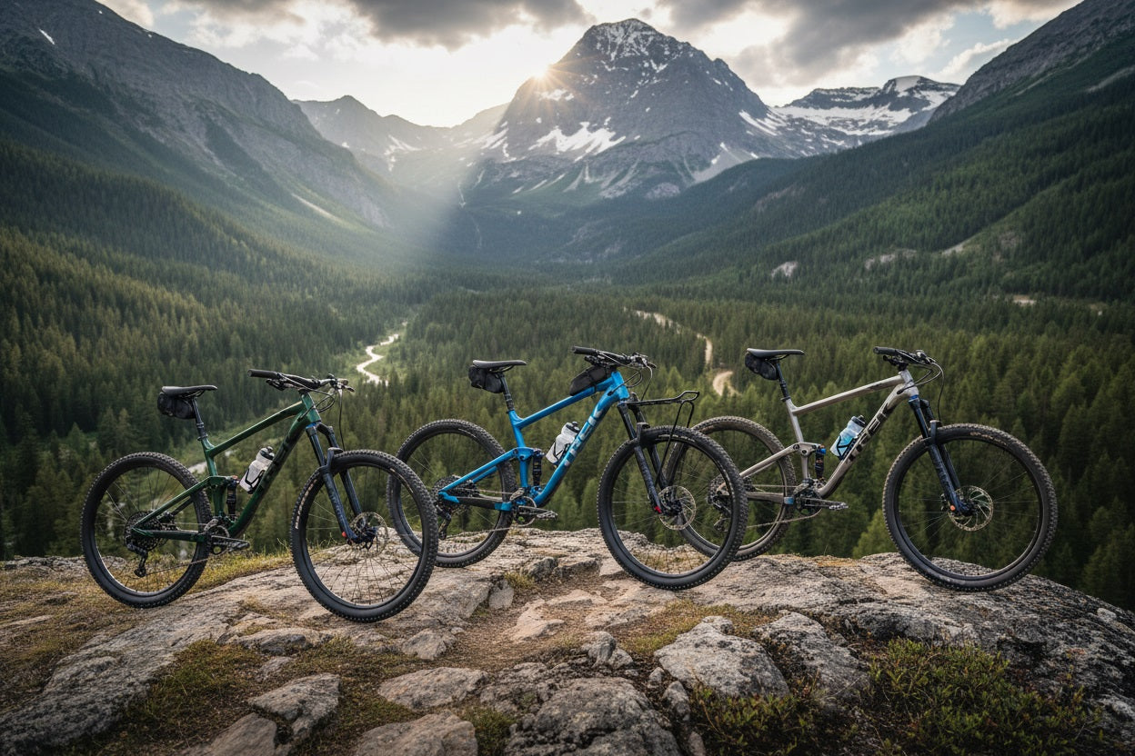 Hochwertige Bikes für Alltag & Abenteuer