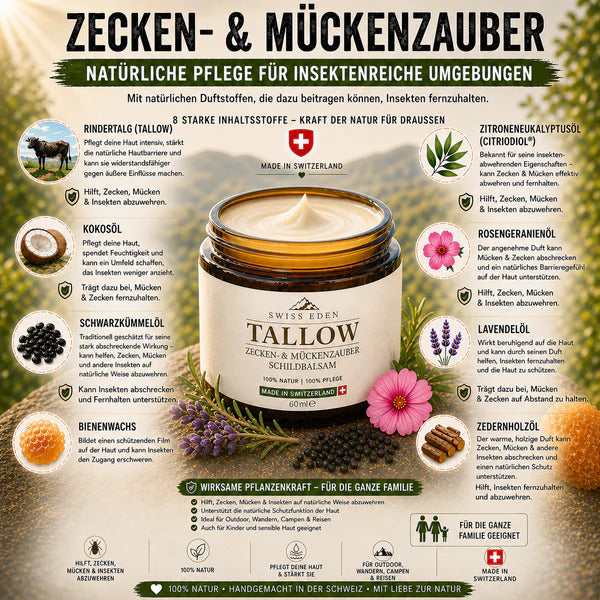 Bio Tallow Sommer Duo – Deine natürliche Pflege für sonnige und insektenreiche Tage