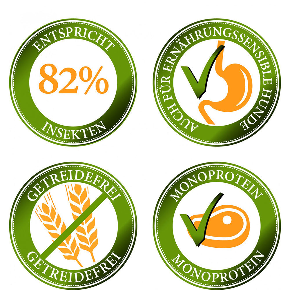 Bellfor Landgut-Schmaus Insekten | Hypoallergenes Trockenfutter