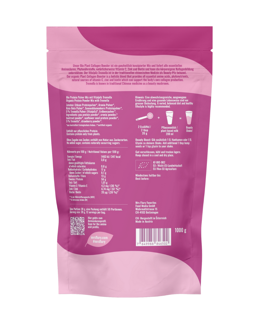 Bio Plant Collagen Booster 1 kg – Vegan Beauty Protein