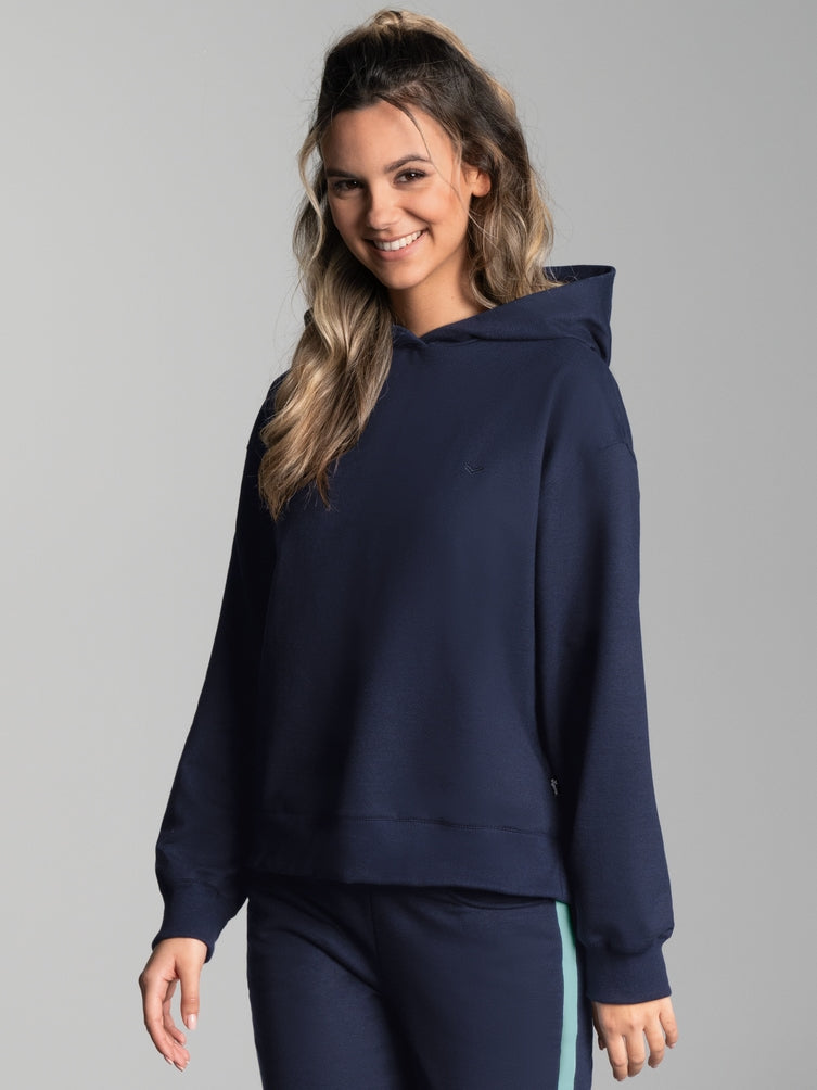 TRIGEMA Damen Oversize Hoodie | Made in Germany | Sweatshirt