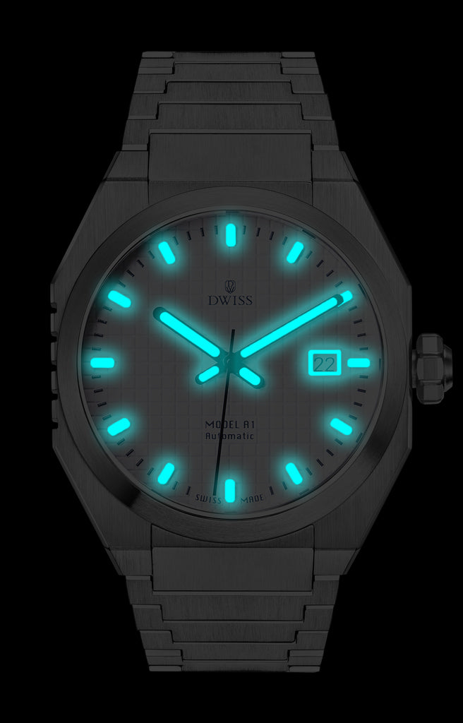 DWISS Swiss Made Automatik Uhr Herren | 40 mm mit 68h Gangreserve