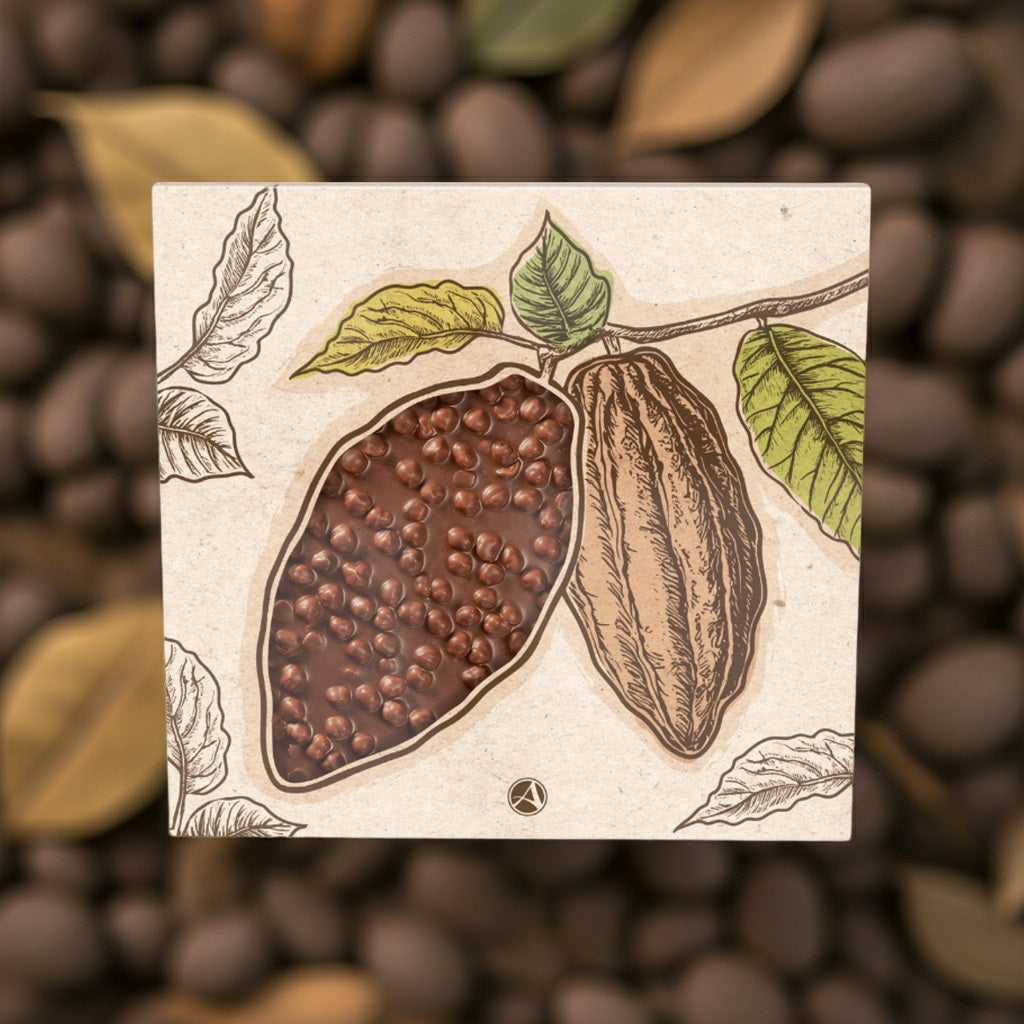 Aeschbach Gourmet Schokoladentafel Milch mit Haselnüssen – 600 g