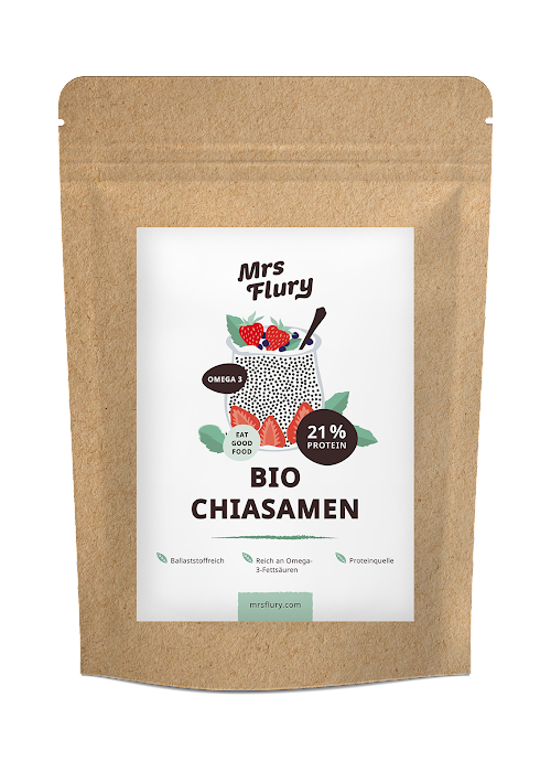 Bio Chiasamen – Omega-3 reiches Superfood mit Ballaststoffen