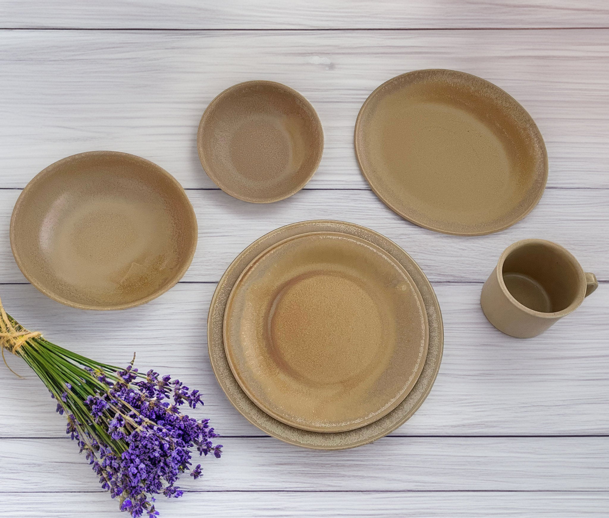 Langenthal Craft Selection Gobi – Hartporzellan Set | Teller & Schüssel