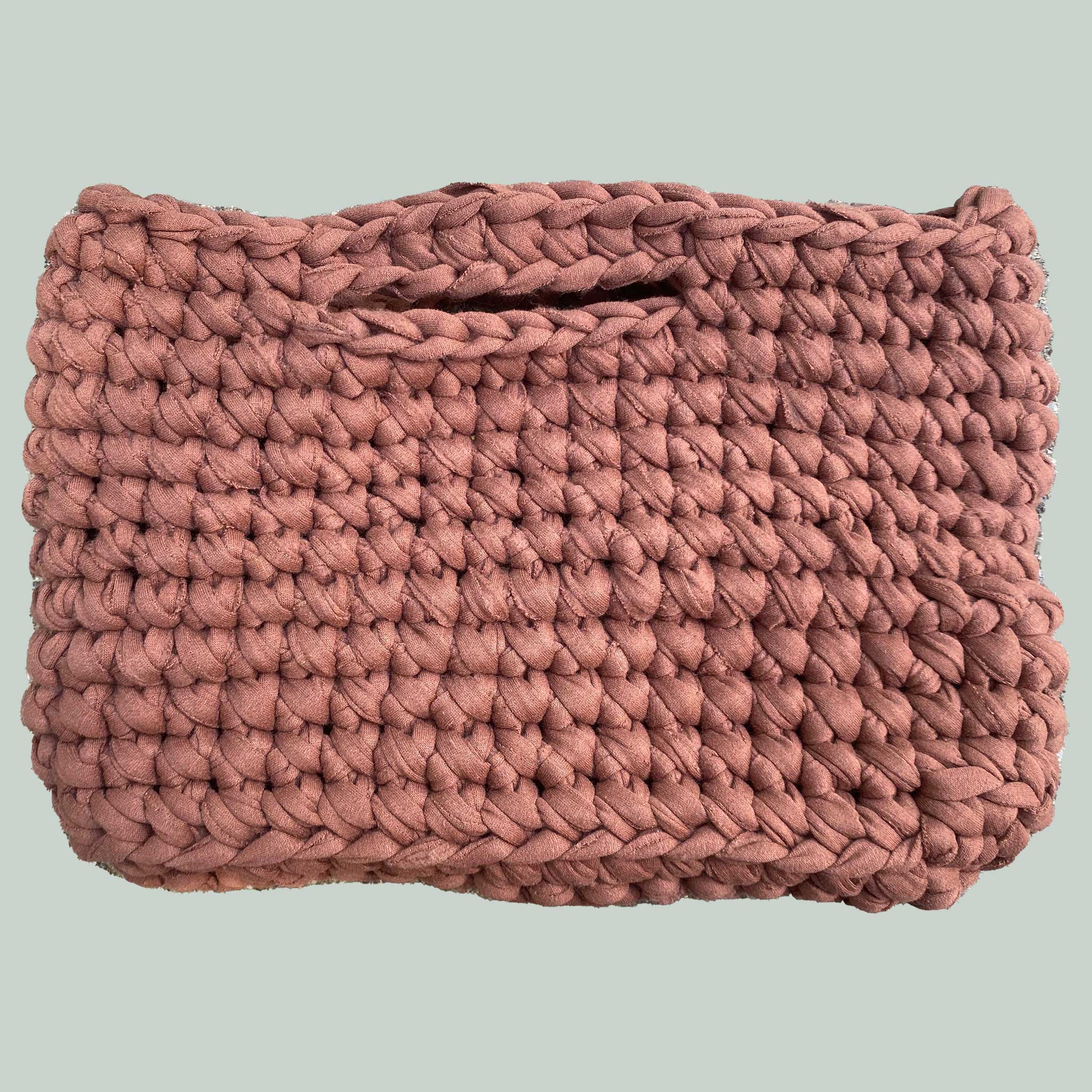 Et Aliae – Handgemachte gehäkelte Tasche aus recyceltem Baumwollgarn - The Classic