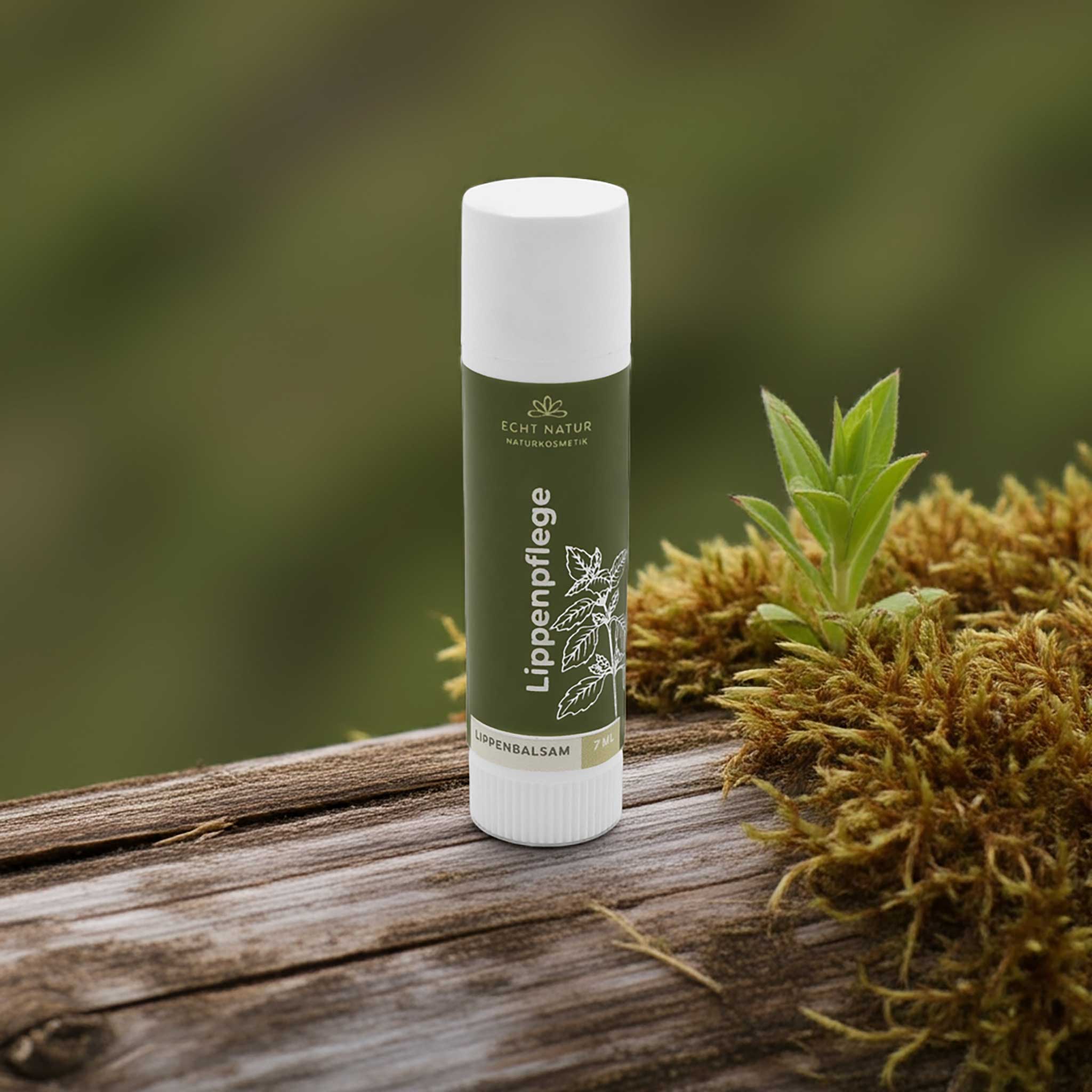 Lippenbalsam ECHT NATUR  – natürliche Lippenpflege mit Wildkräutern