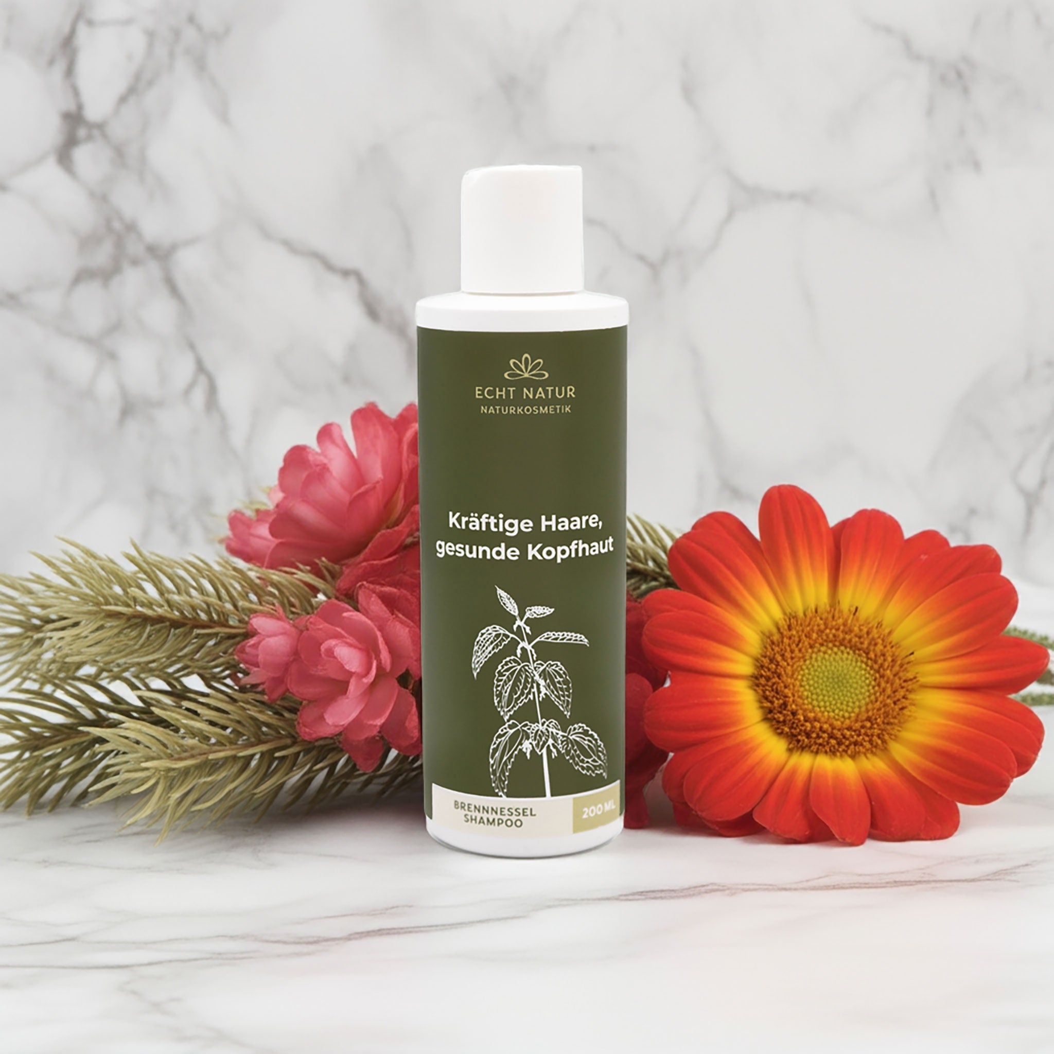 ECHT NATUR Brennnessel Shampoo – vegane Haarpflege für Glanz & Vitalität