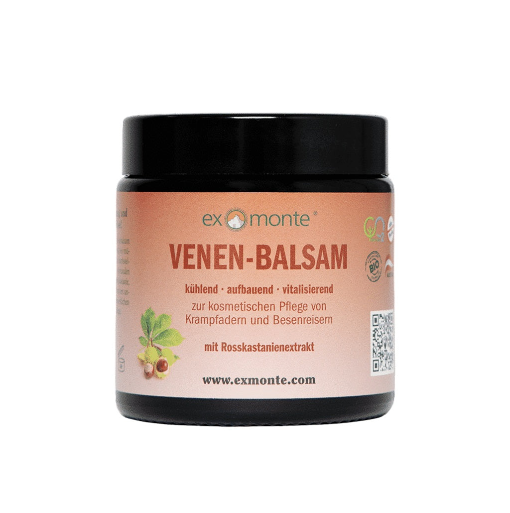 Exmonte Venen-Balsam mit Rosskastanie für schwere Beine