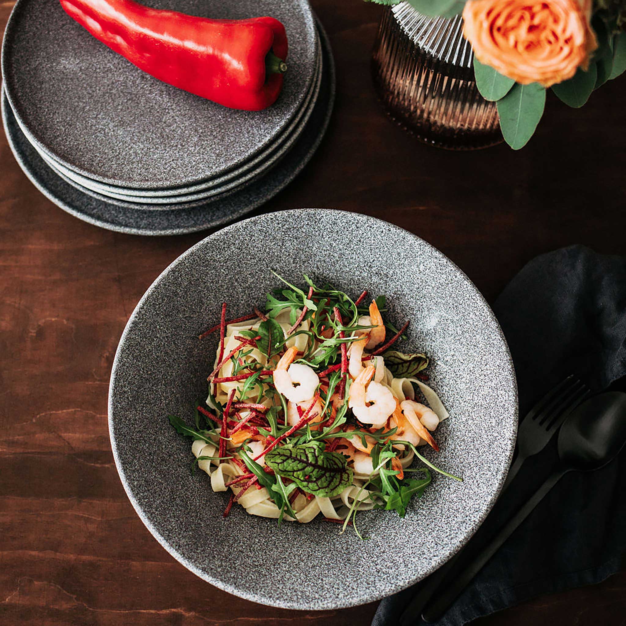 GRANIT No. 4 Bowl – Raw or matte | G. Benedikt Porcelain