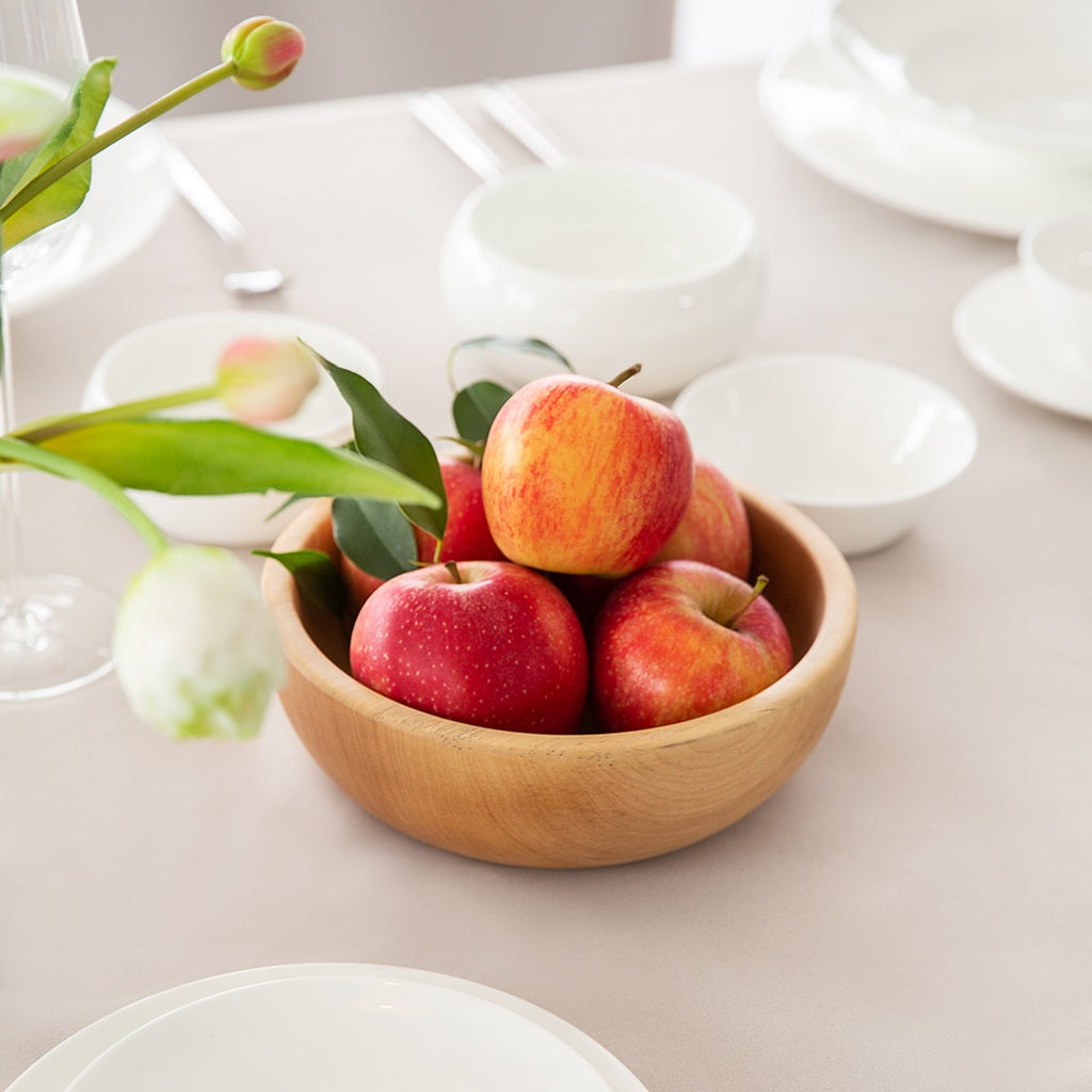 Lunasol wooden bowl made of linden wood – Handmade wooden bowl