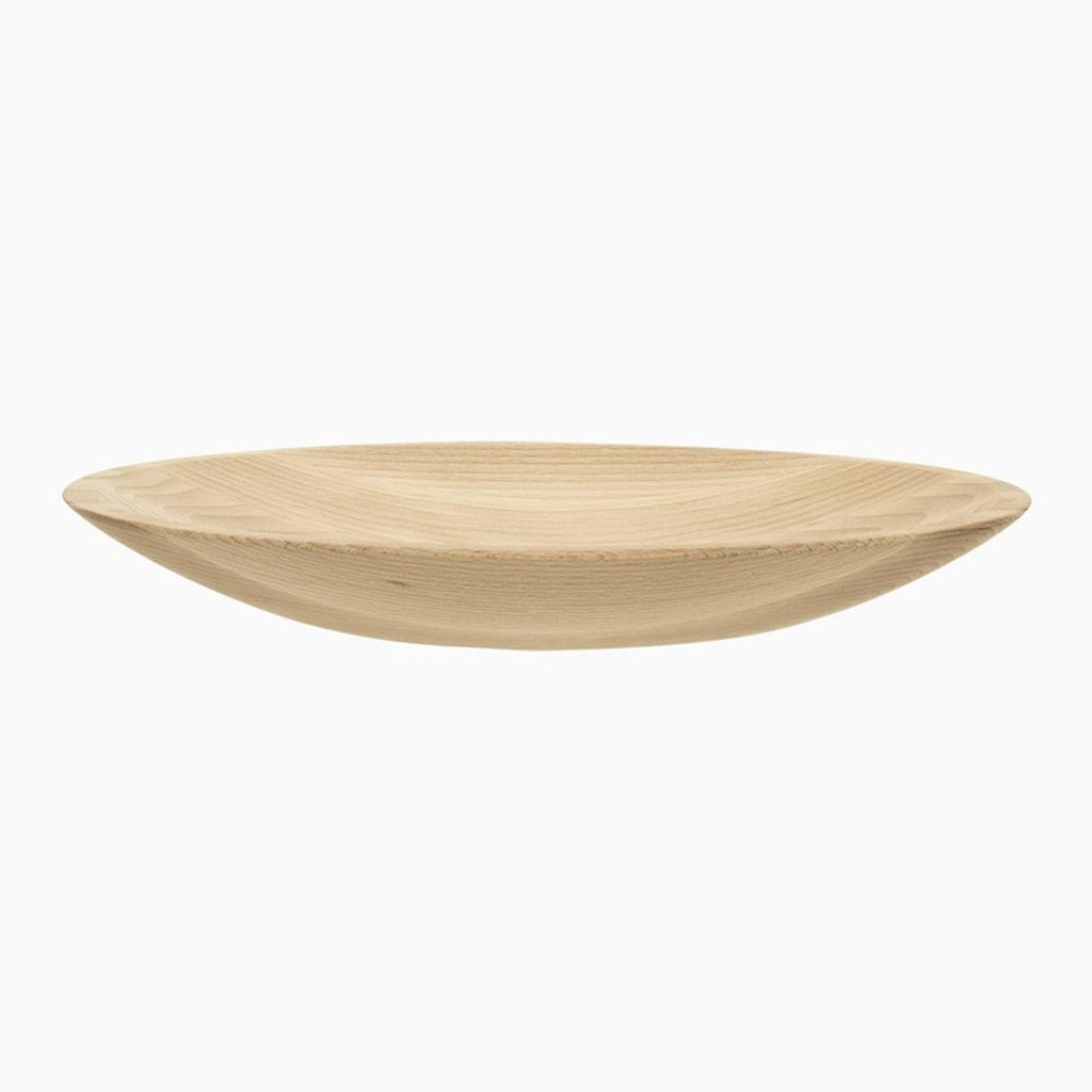 Lunasol wooden plate made of beech wood – high-quality serving plate