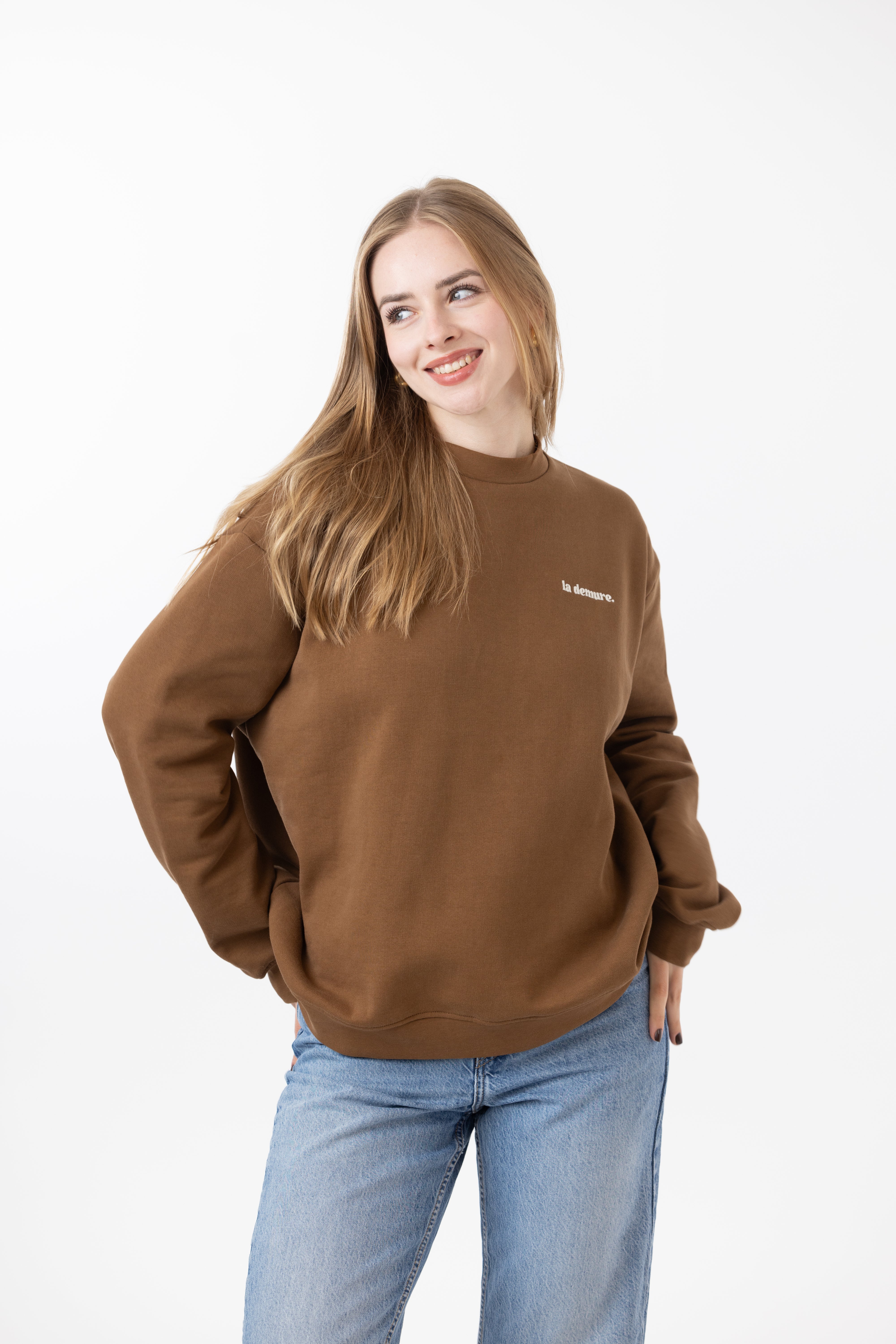 Coffee Edition Sweatshirt aus recycelter Baumwolle | Cozy & nachhaltig