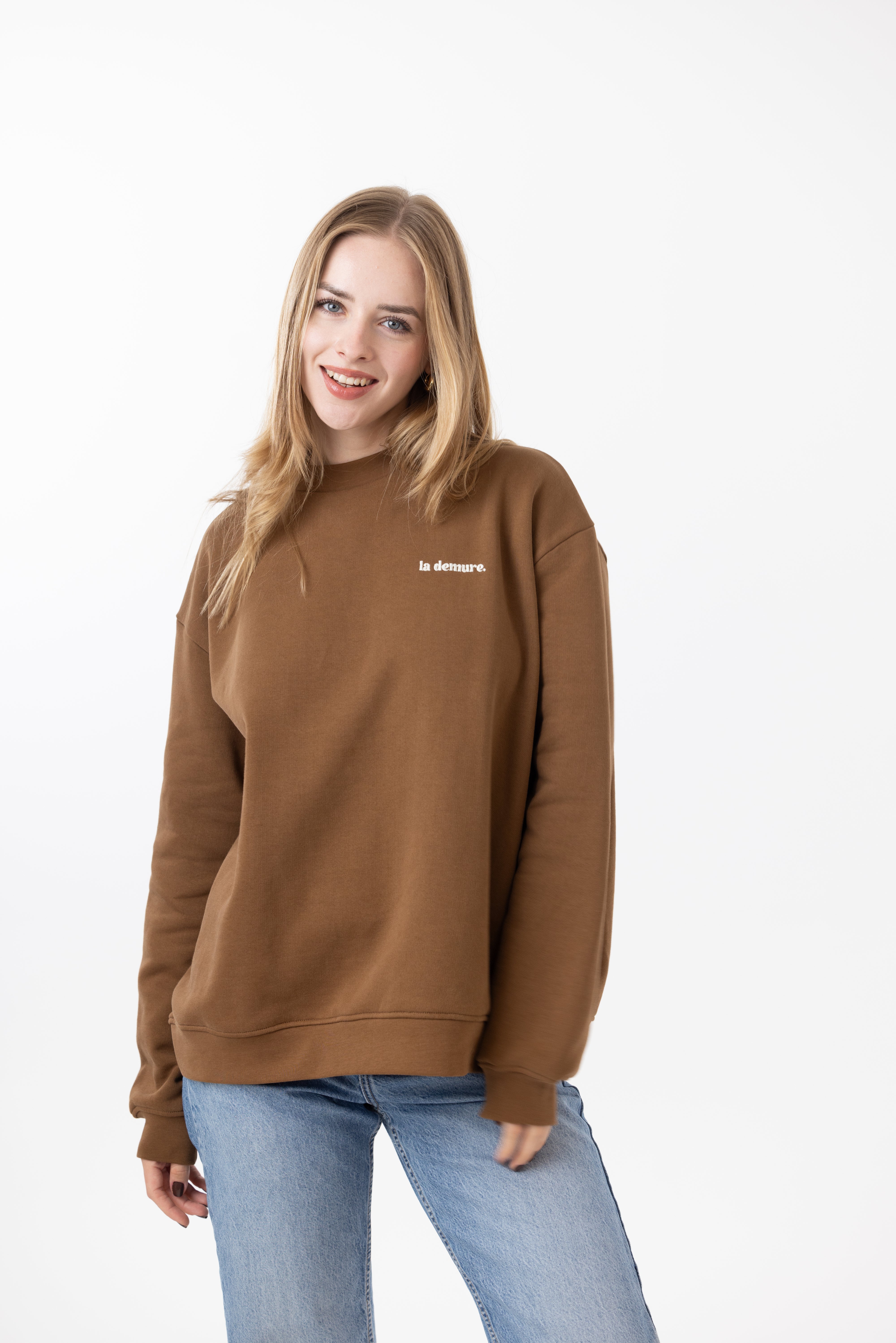 Coffee Edition Sweatshirt aus recycelter Baumwolle | Cozy & nachhaltig
