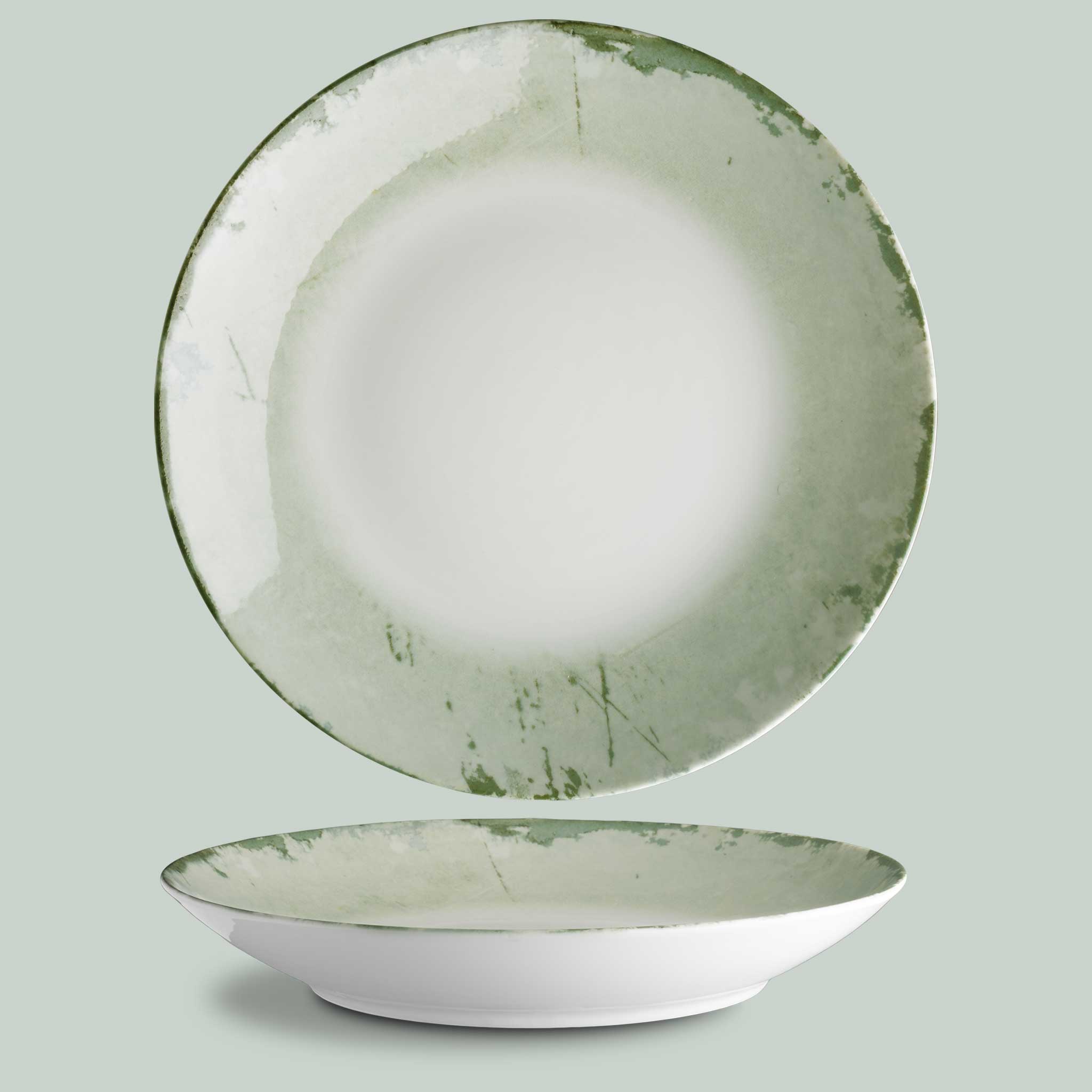 Suisse Langenthal Decolab Stone Schale 29cm – Grosse Porzellanschale im Steindesign