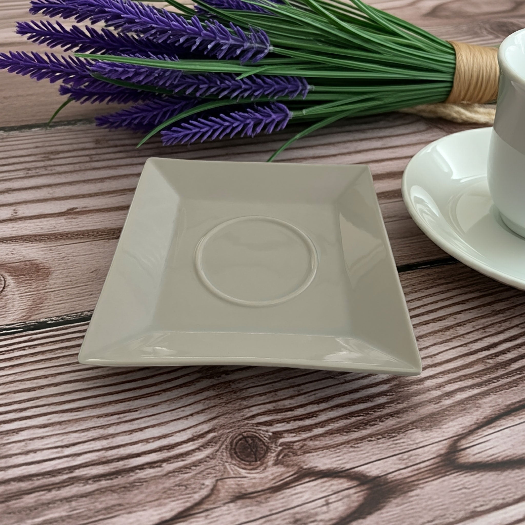 Langenthal Actual Saucer – Premium-quality Swiss hard porcelain