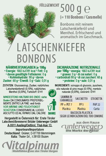 Latschenkiefer Bonbons – Erfrischend & Aromatisch | Natürlicher Genuss