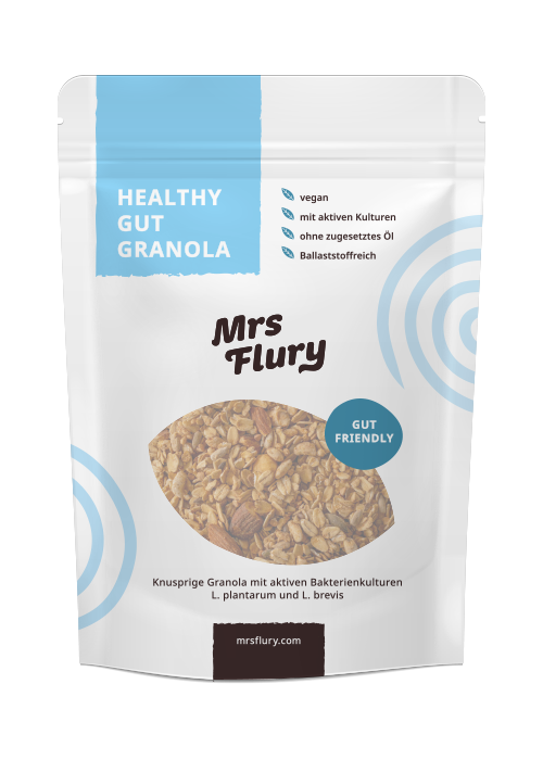 Healthy Gut Granola vegan – Probiotic Muesli with 15% Protein
