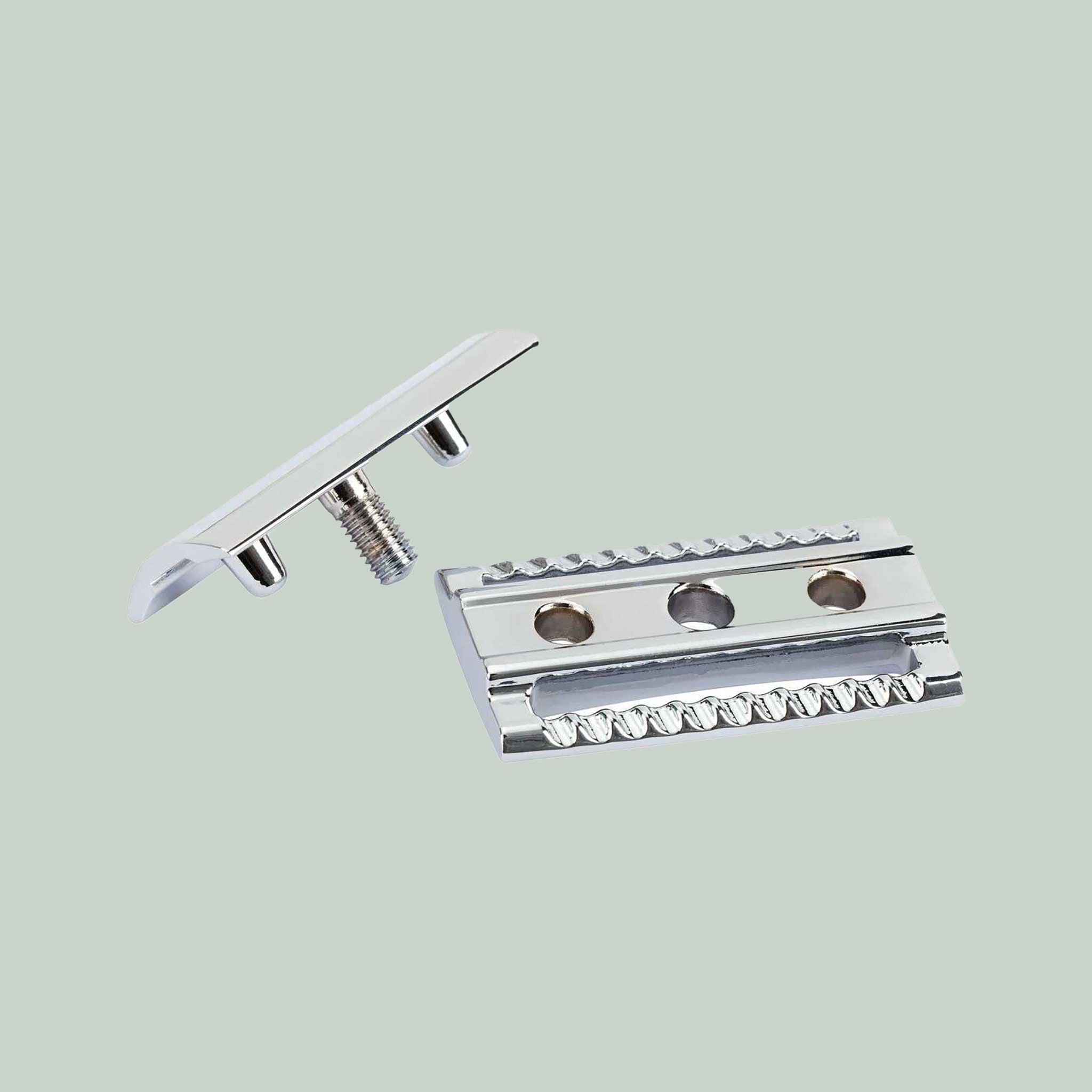 Mootes Rasierhobelset Basic 5-teilig – stilvolle Nassrasur mit Holzduft