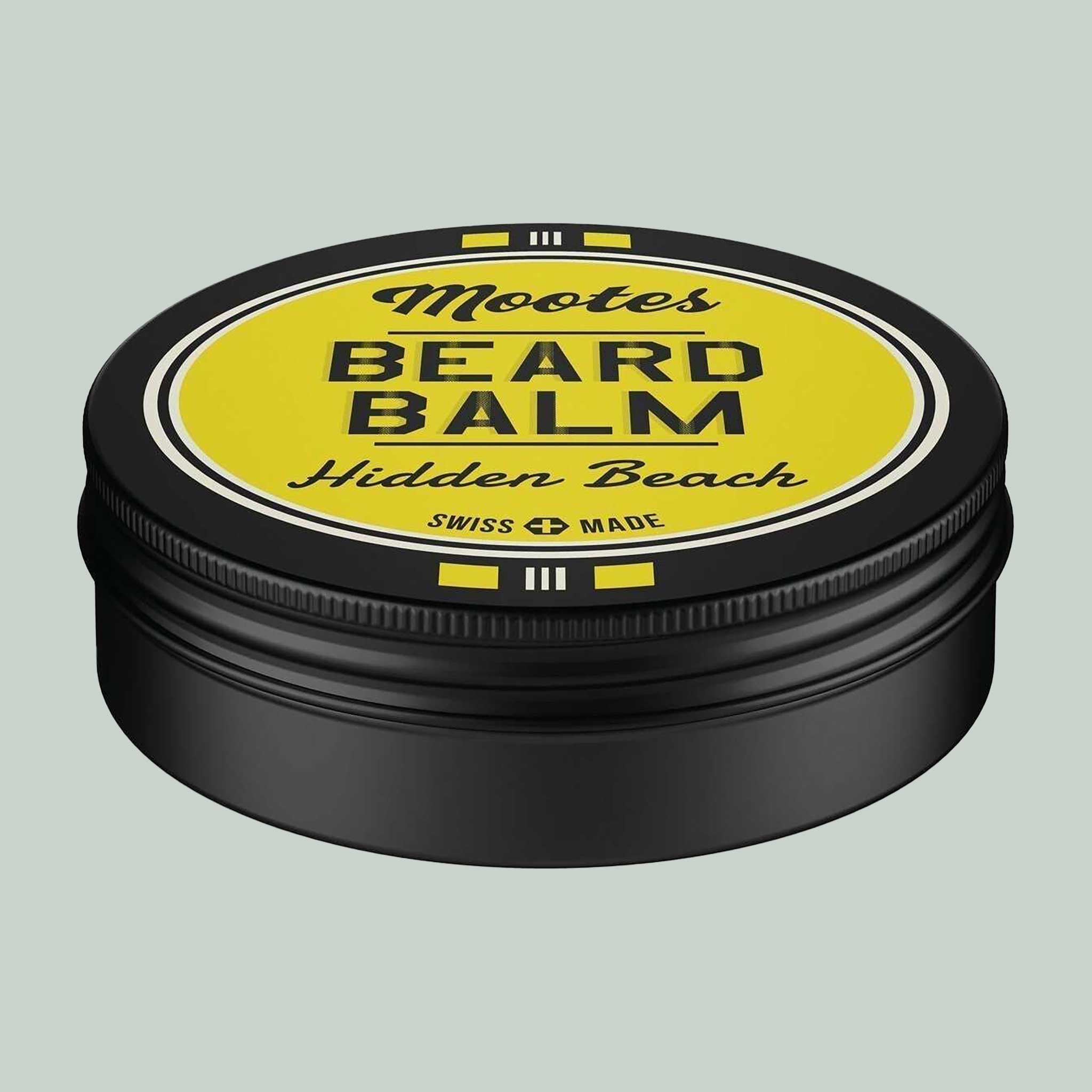 Mootes Beard Balm Hidden Beach – Beard care with a fruity-fresh summer scent
