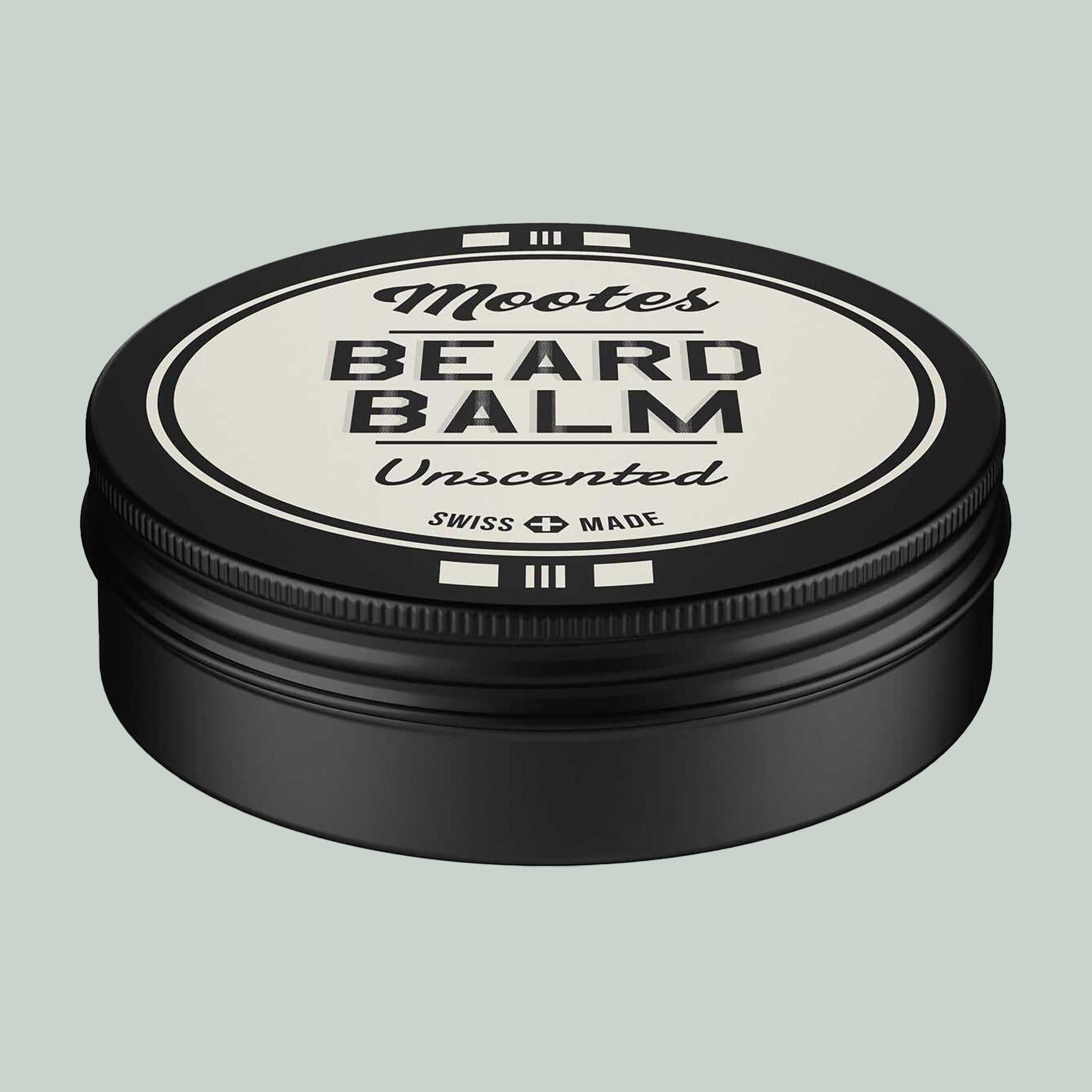 Mootes Beard Balm Unscented – Fragrance-free beard balm for natural care &amp; styling