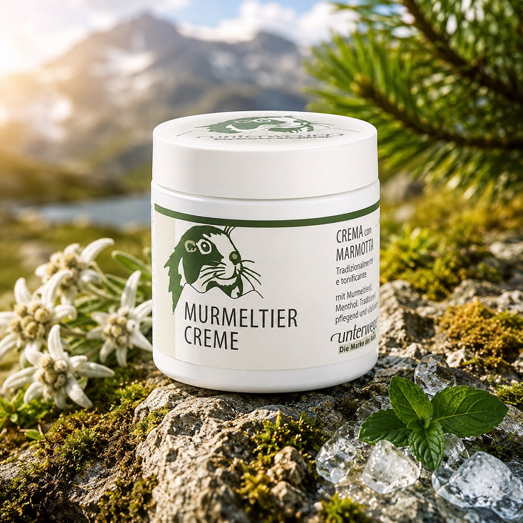 Marmot Ointment Cream from Unterweger – Caring herbal power from the Alps