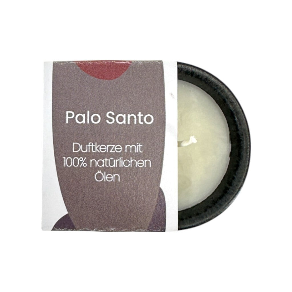 soñho Palo Santo scented candle – Small ceramic vessel, Swiss handmade