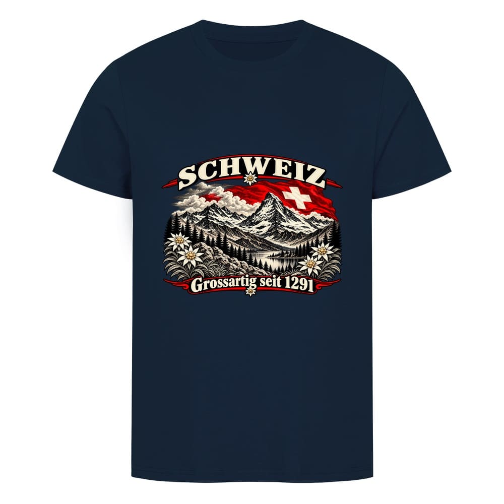 Schweizer T-Shirt – Schweiz Grossartig seit 1291