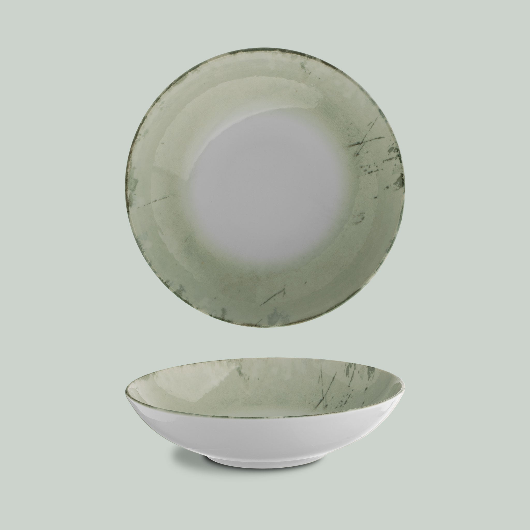 Suisse Langenthal Decolab Stone Pastateller – Tiefer Teller im modernen Steindesign