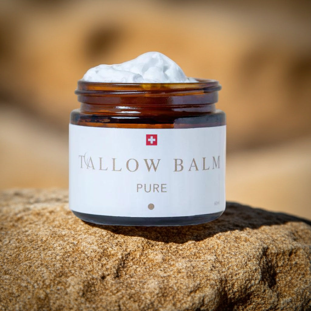 Swiss Tallow Balm Pure – 100%  Bio-Rindertalg ohne Zusätze von Swiss Tallow