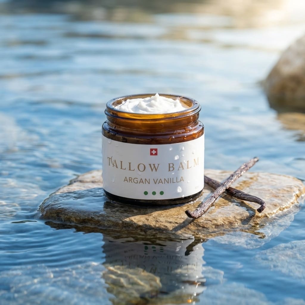 Swiss Tallow Balm Argan Vanille