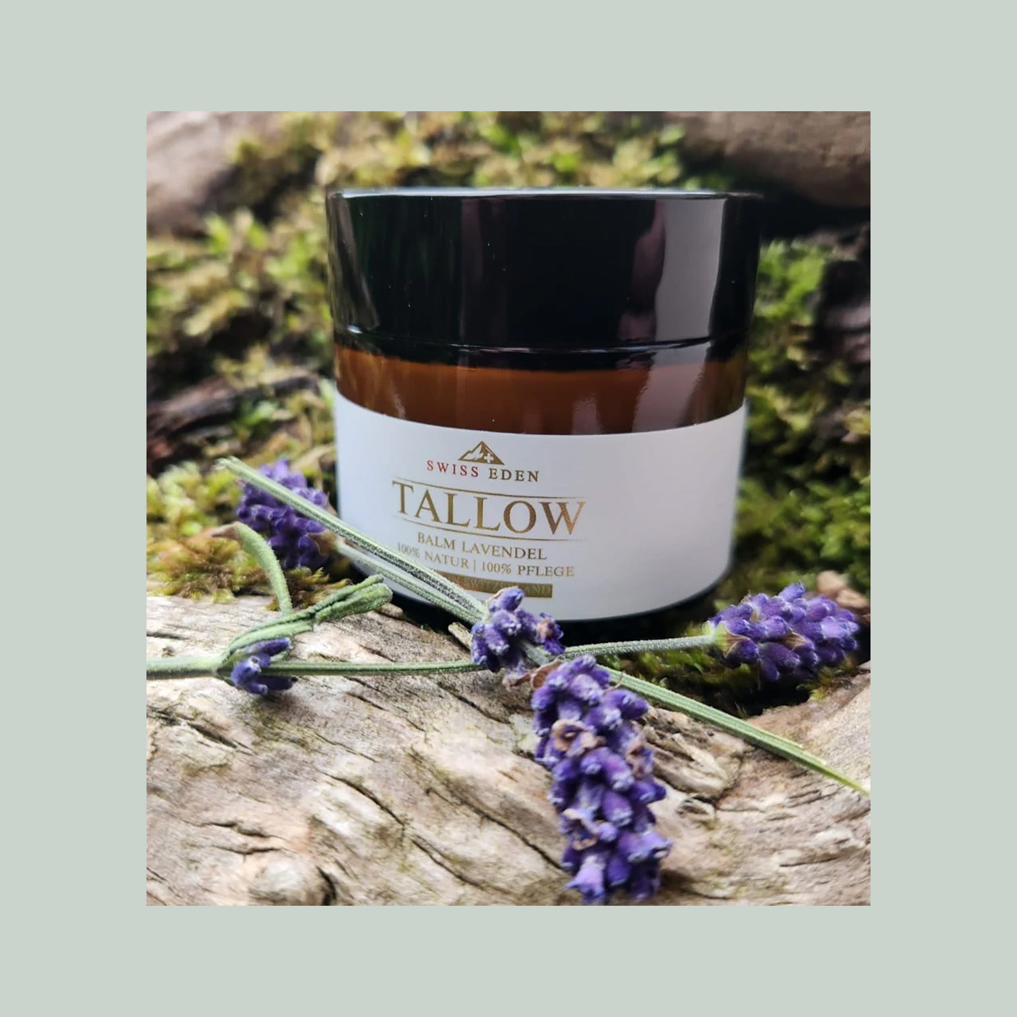 Tallow Pflegecreme Lavendel – Naturkosmetik von Swiss Eden aus Bio-Rindertalg