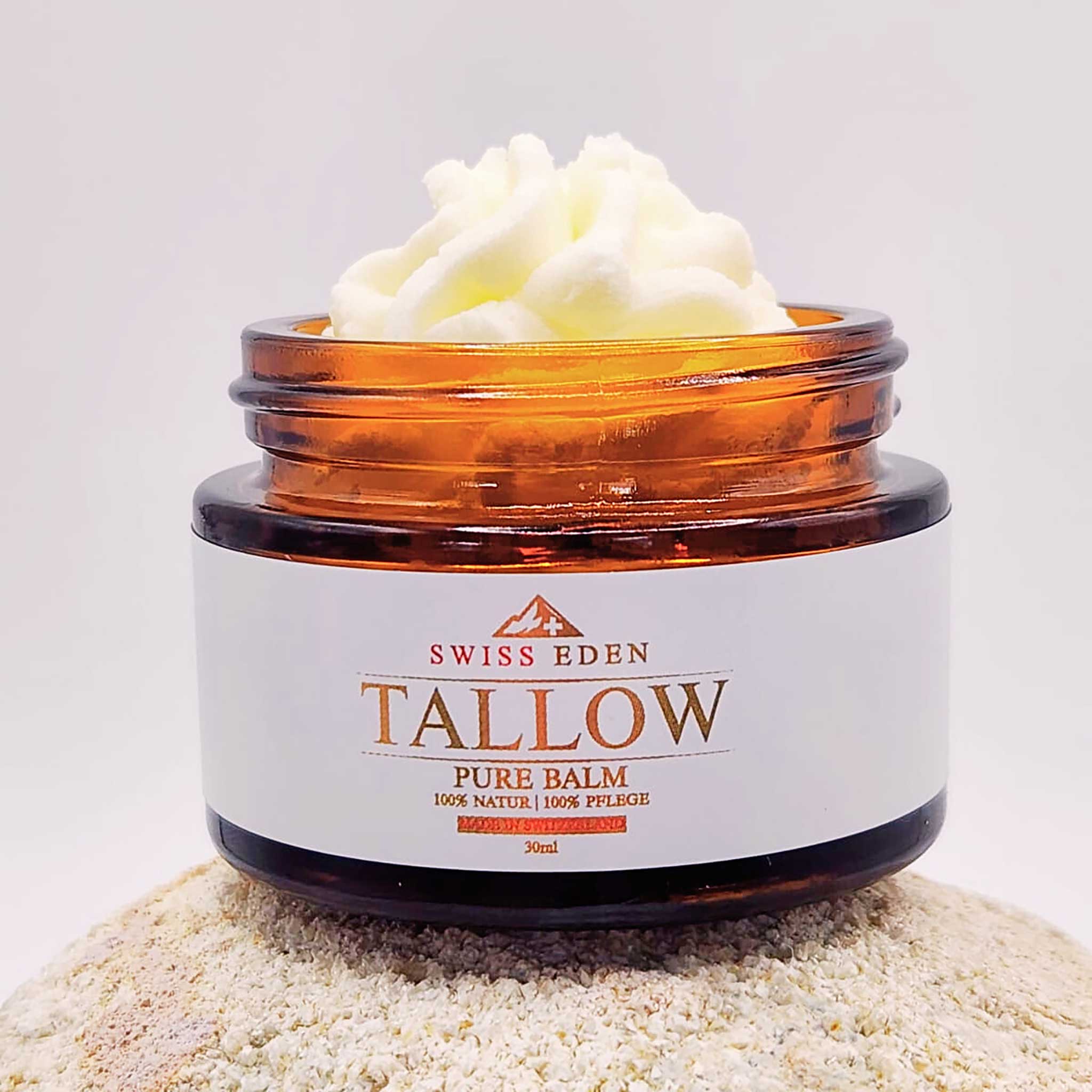 Swiss Tallow Balm Pure – 100% Demeter Bio-Rindertalg ohne Zusätze
