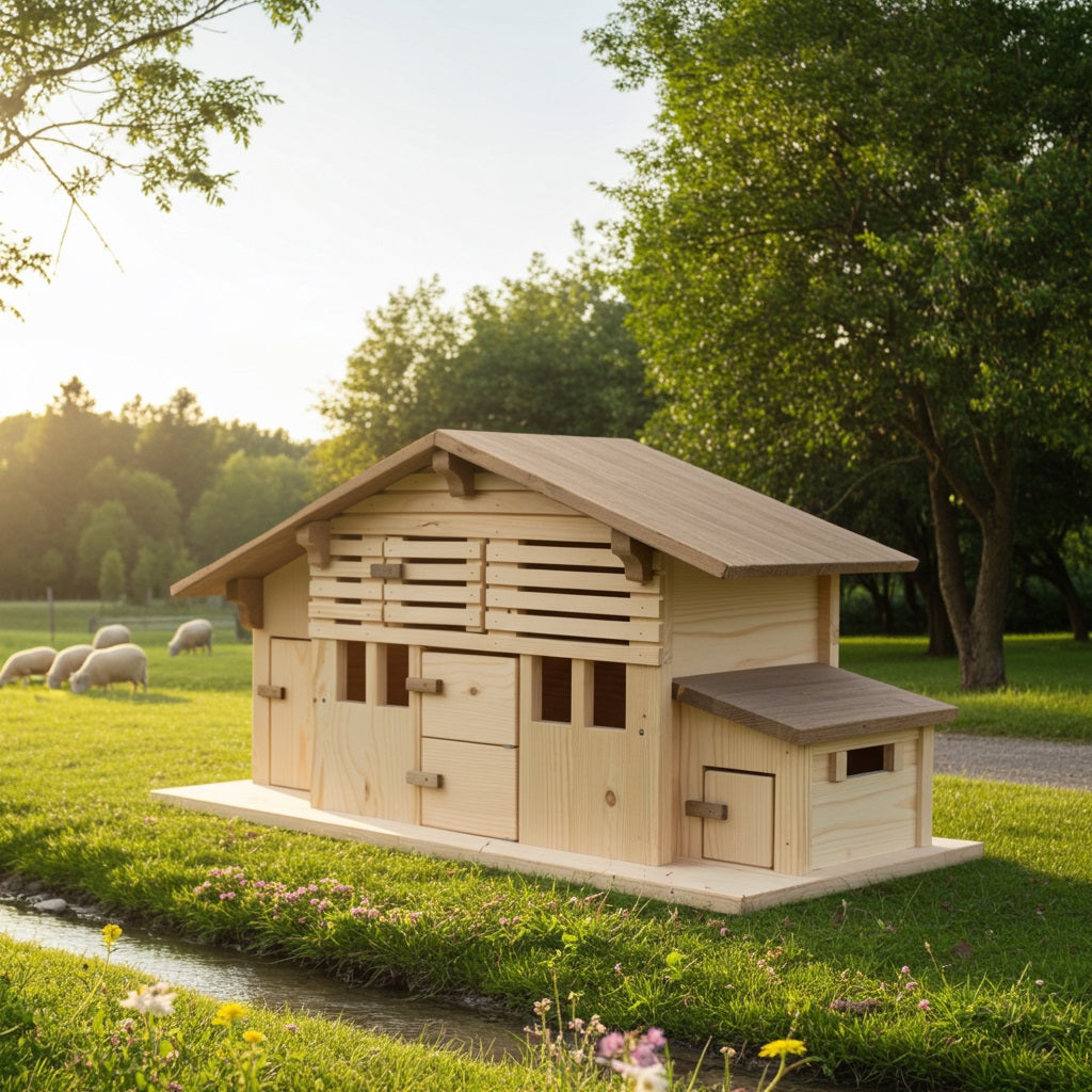 Trauffer Stall 2004 – grosser Holzstall handgefertigt in der Schweiz