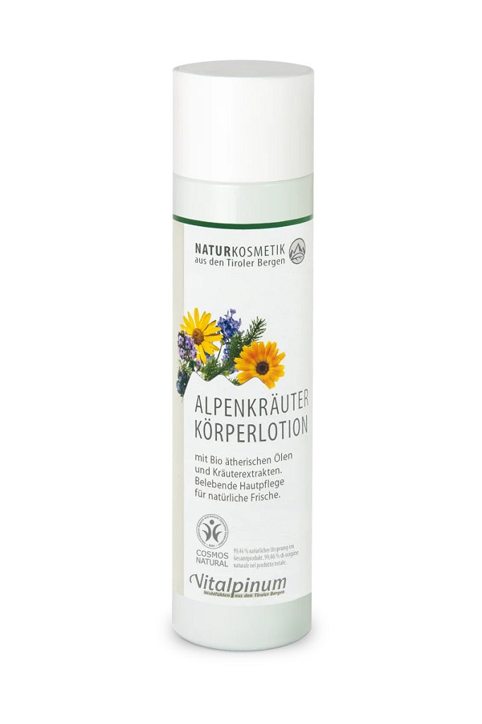 Unterweger Alpenkräuter Körperlotion mit Arnika & Ringelblume – Naturkosmetik