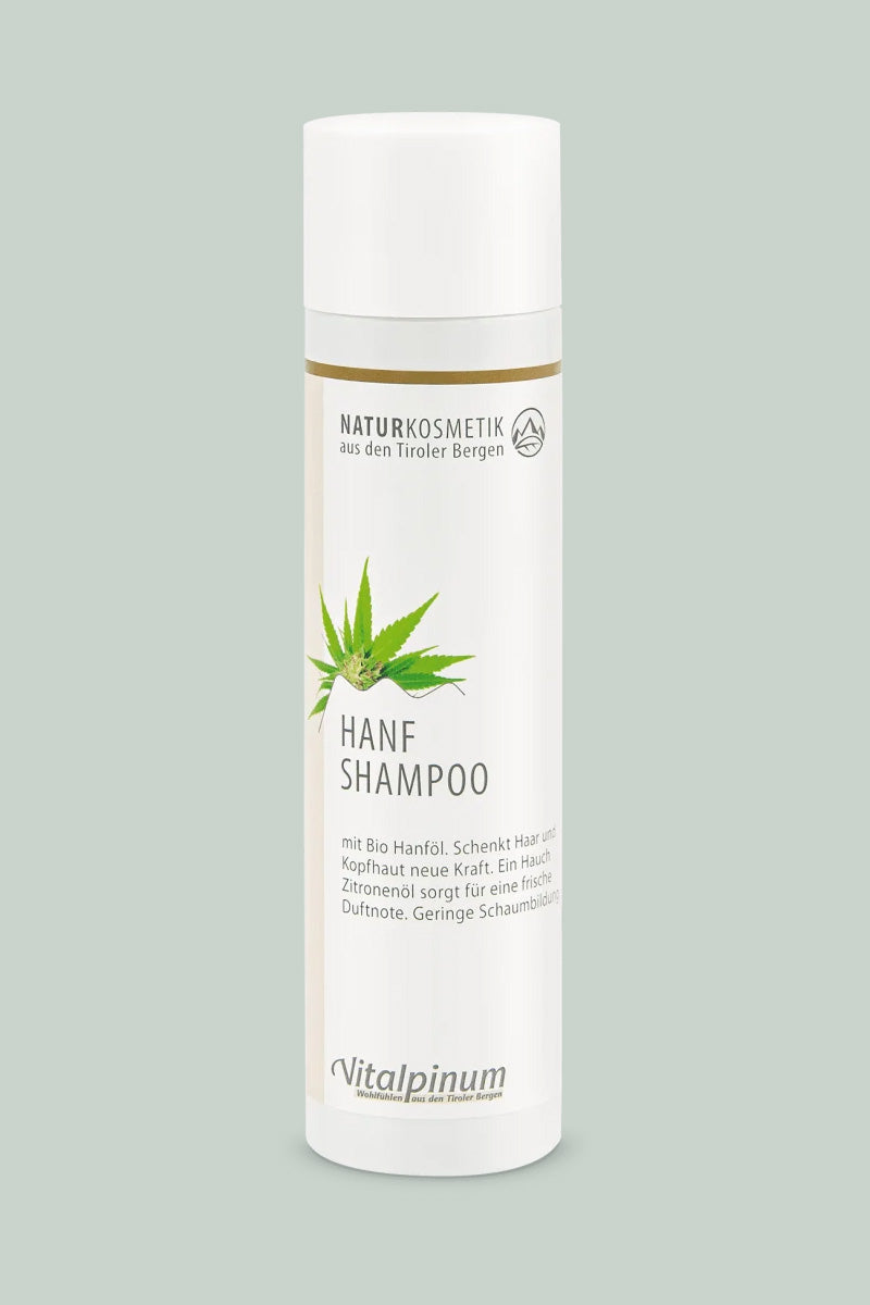 Hanf Shampoo mit Bio Hanföl von Unterweger - kräftigt Haar & Kopfhaut