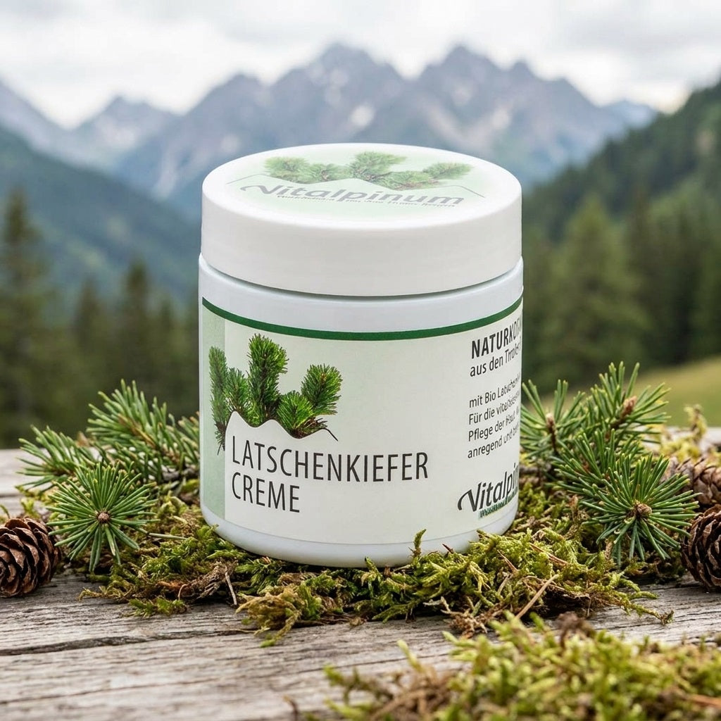 Latschenkiefer Creme von Unterweger für Muskelpflege und Entspannung