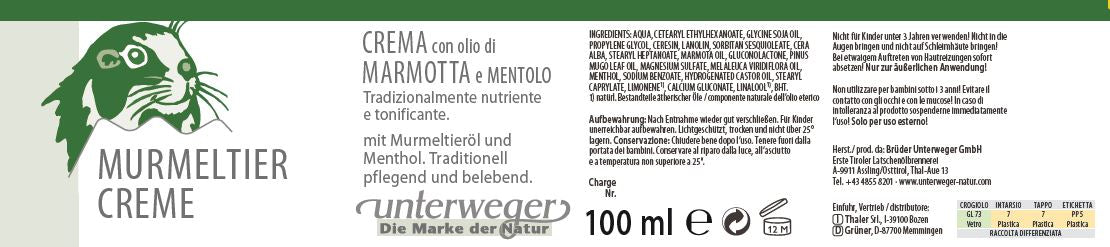 Murmeltiersalbe von Unterweger – Pflegende Kräuterkraft aus den Alpen