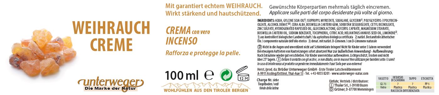 Swiss stone pine shower gel with organic Swiss stone pine oil from Unterweger - relaxing &amp; gentle